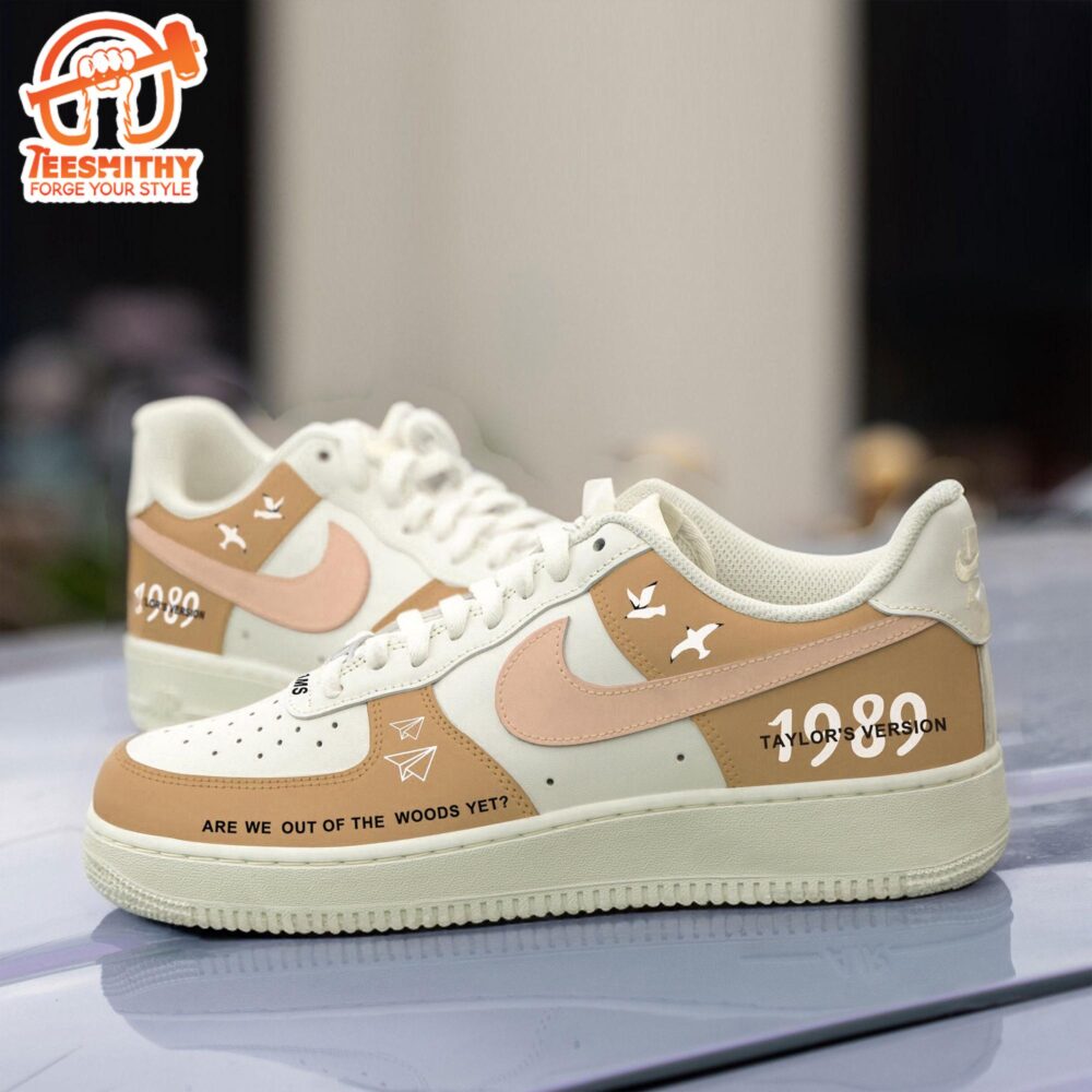 Custom Taylor’s Nike Air Force 1 Shoes Beige