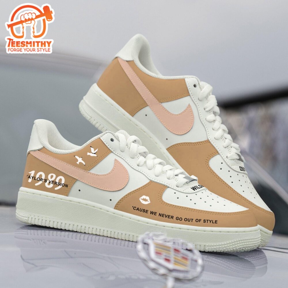 Custom Taylor’s Nike Air Force 1 Shoes Beige