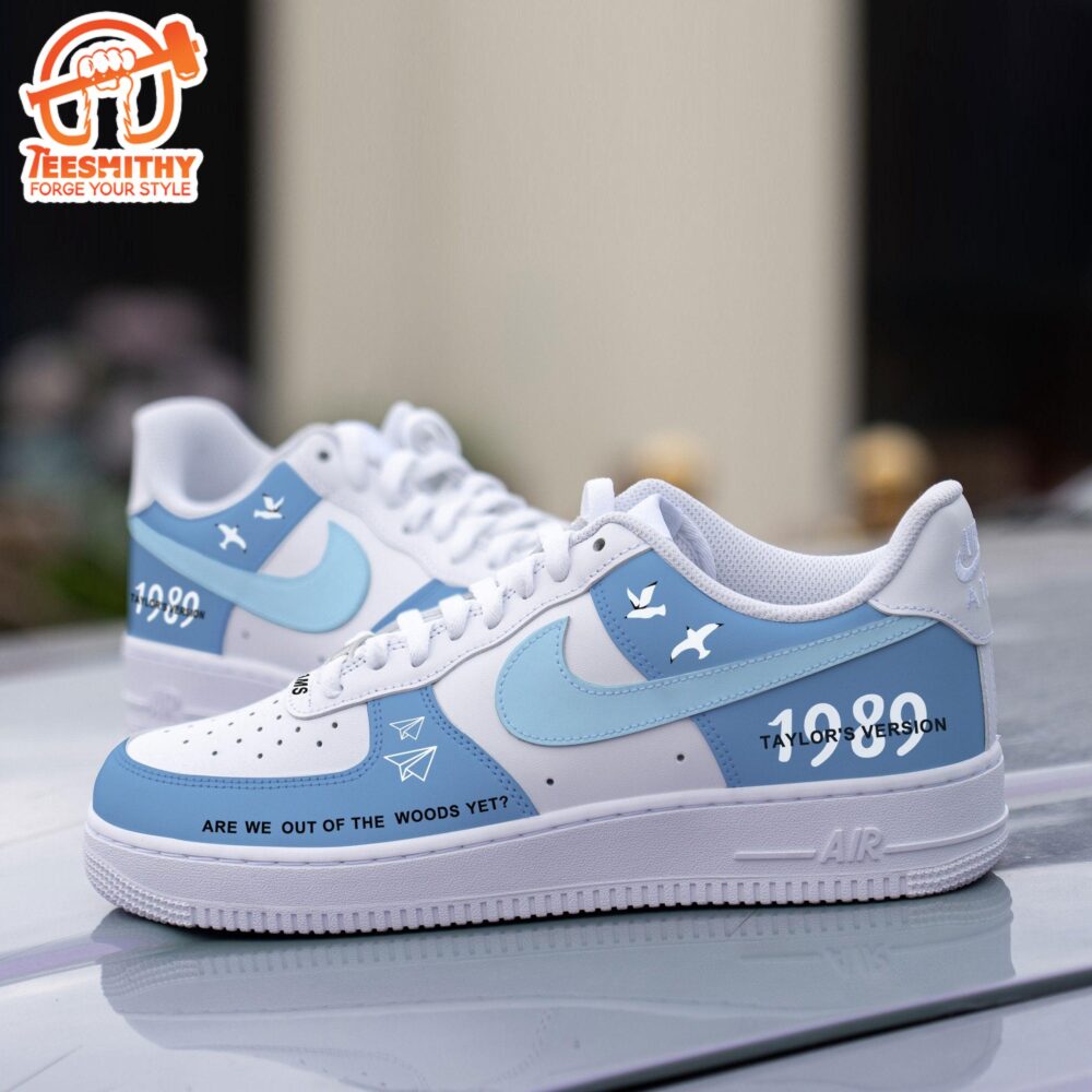 Custom Taylor’s Nike Air Force 1 Shoes Blue