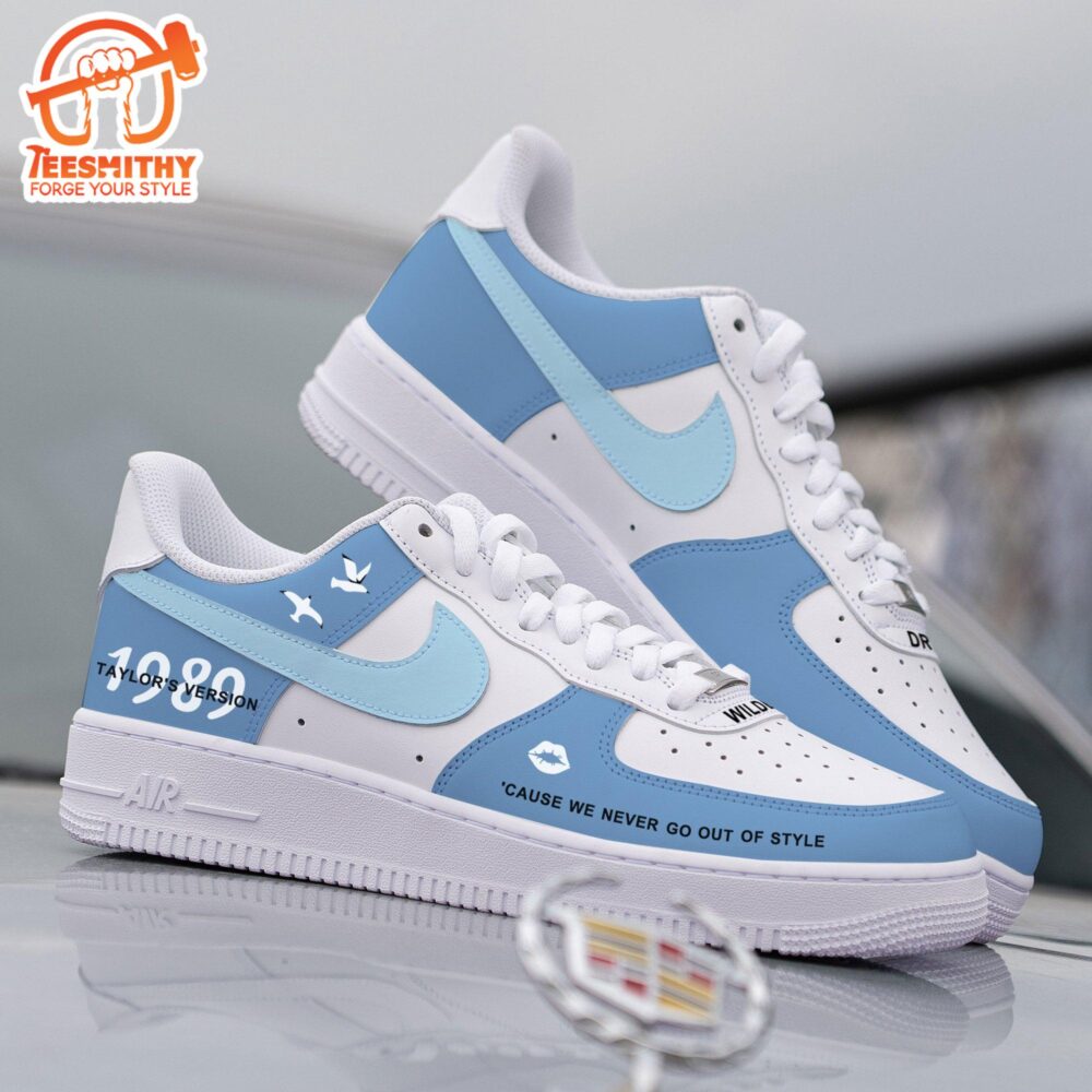 Custom Taylor’s Nike Air Force 1 Shoes Blue