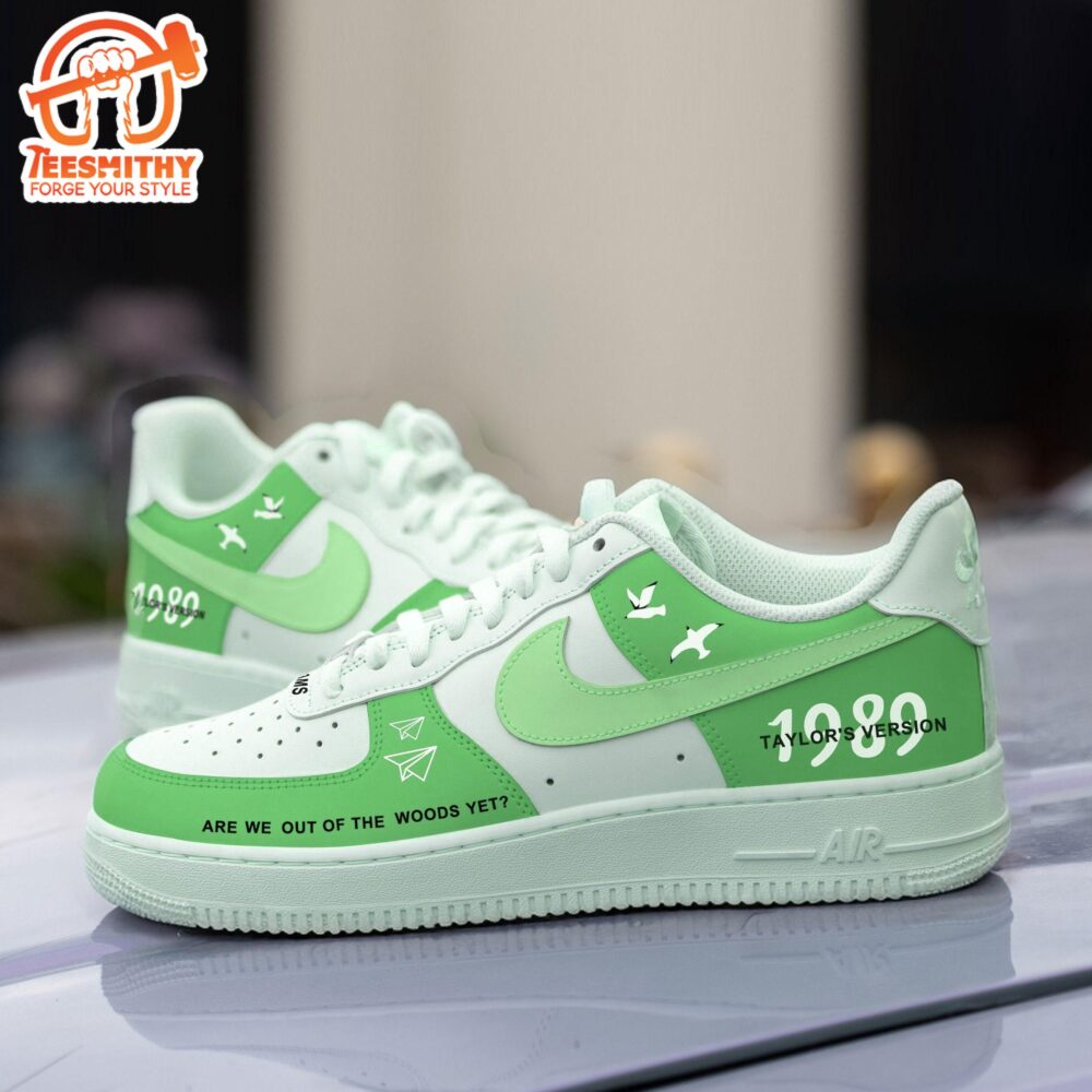 Custom Taylor’s Nike Air Force 1 Shoes Light Green V1