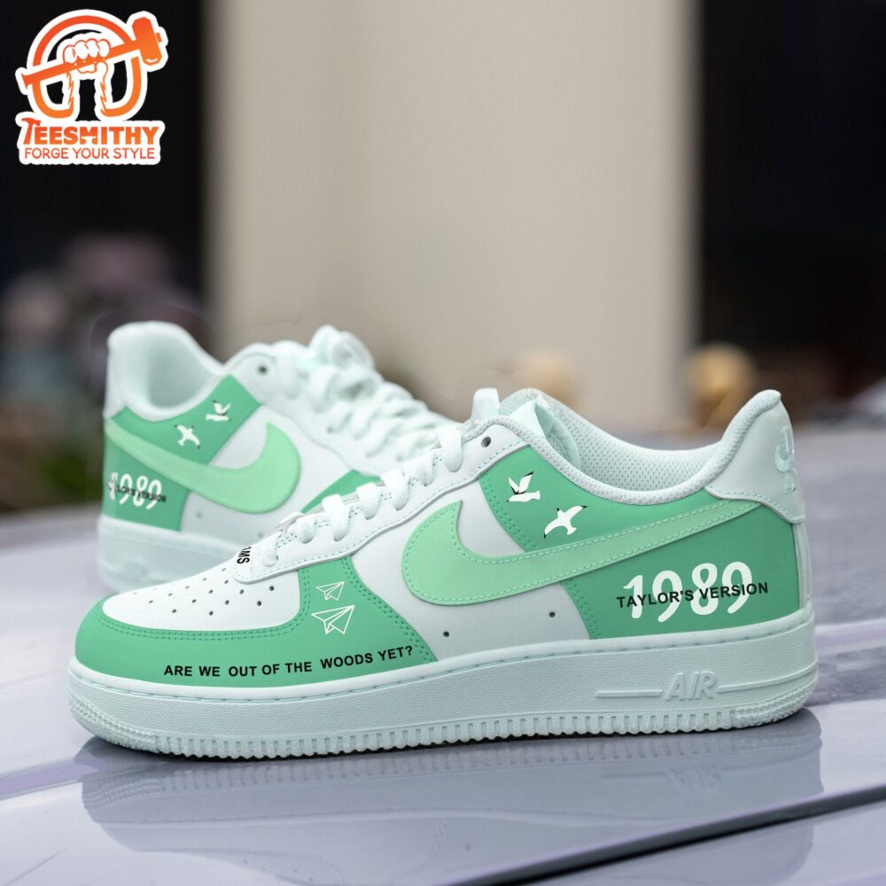 Custom Taylor’s Nike Air Force 1 Shoes Light Green