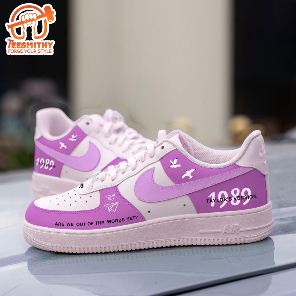 Custom Taylor’s Nike Air Force 1 Shoes Purple