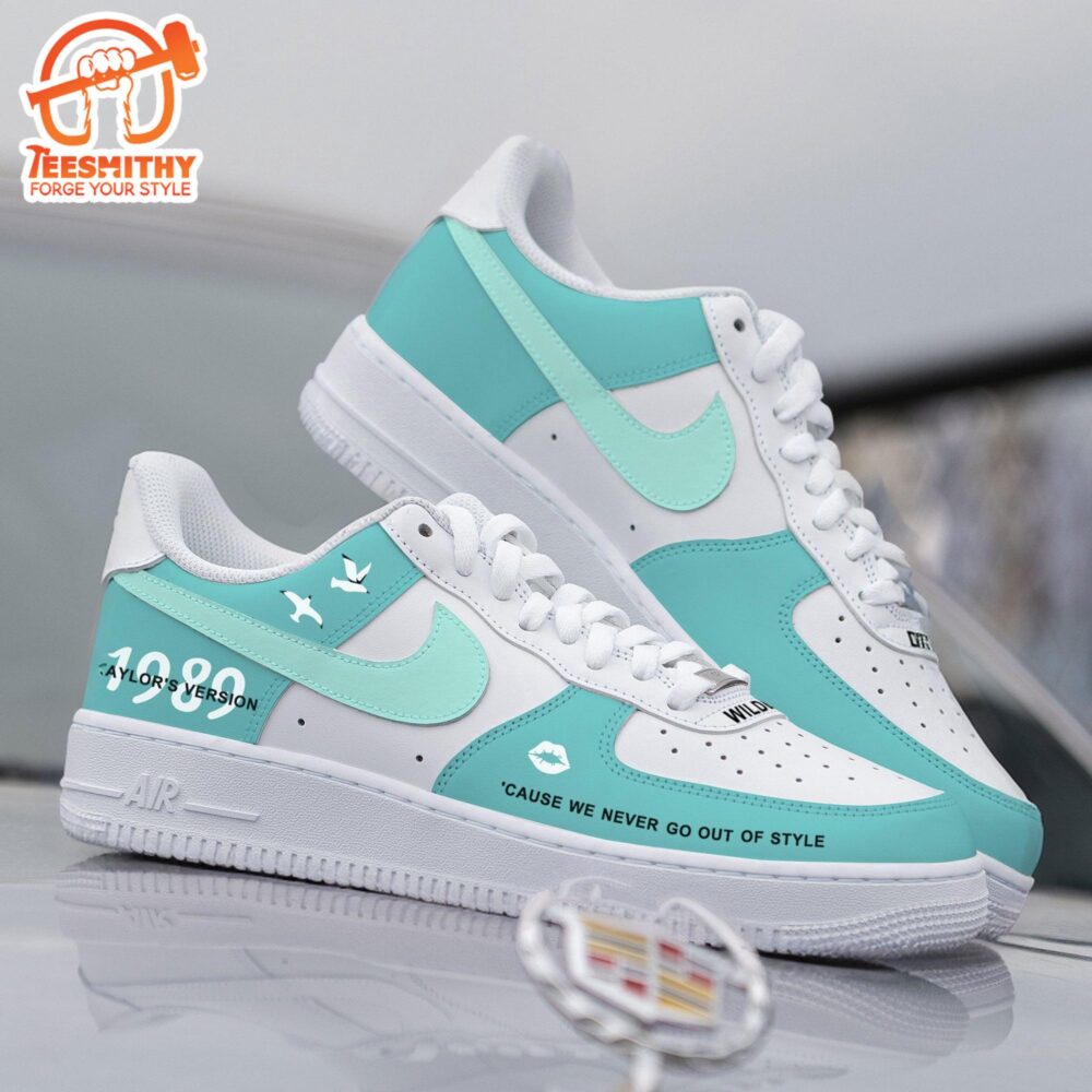 Custom Taylor’s Nike Air Force 1 Shoes Tiffany Blue