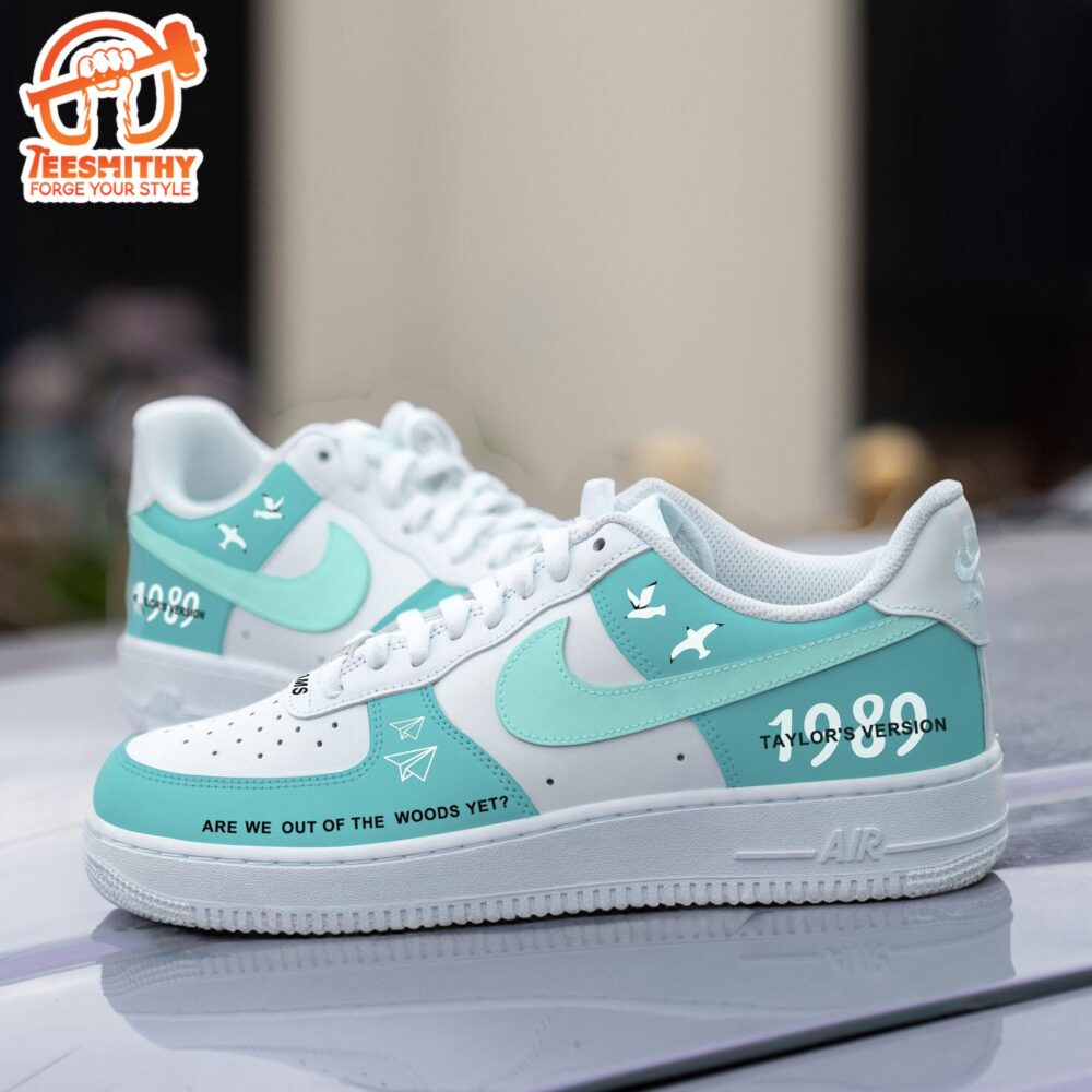 Custom Taylor’s Nike Air Force 1 Shoes Tiffany Blue