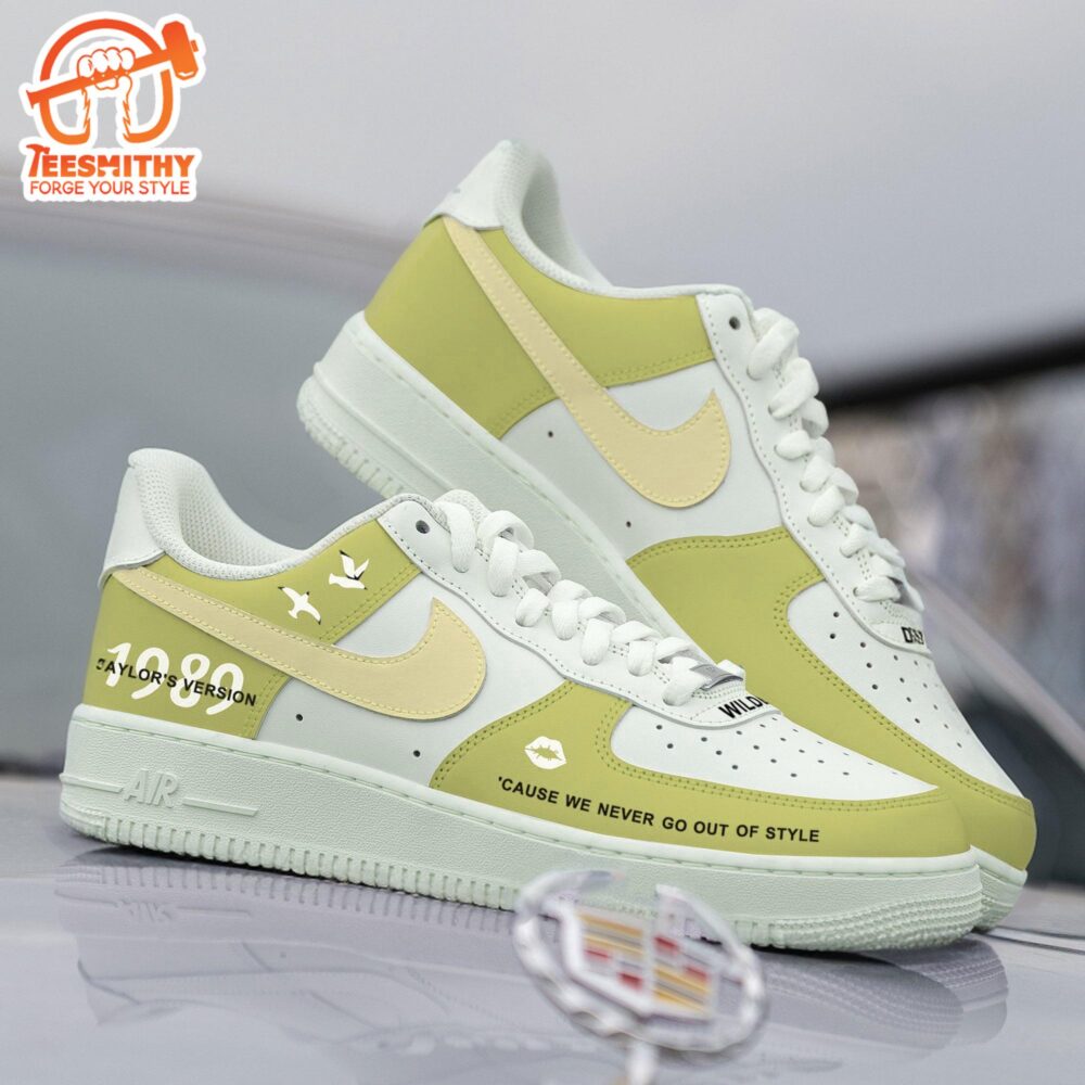 Custom Taylor’s Nike Air Force 1 Shoes Yellow