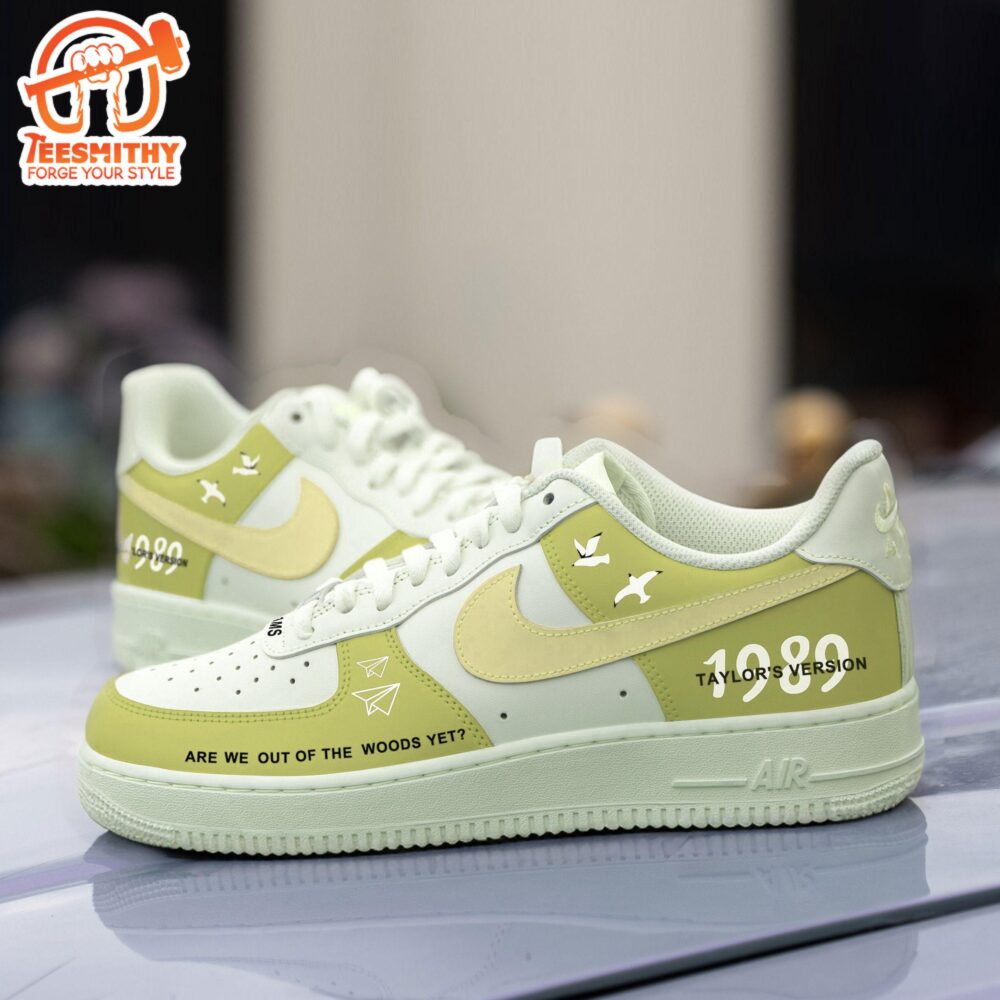 Custom Taylor’s Nike Air Force 1 Shoes Yellow