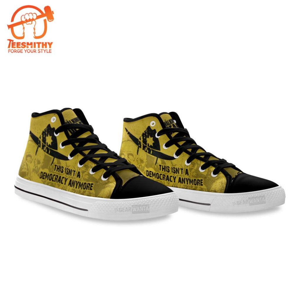 Custom The Walking Dead High Top Sneaker