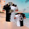 Customized NHL Anaheim Ducks Mix Jersey Style Polo Shirt