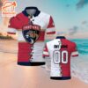 Customized NHL Florida Panthers Mix Jersey Style Polo Shirt