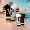 Customized NHL Pittsburgh Penguins Mix Jersey Style Polo Shirt