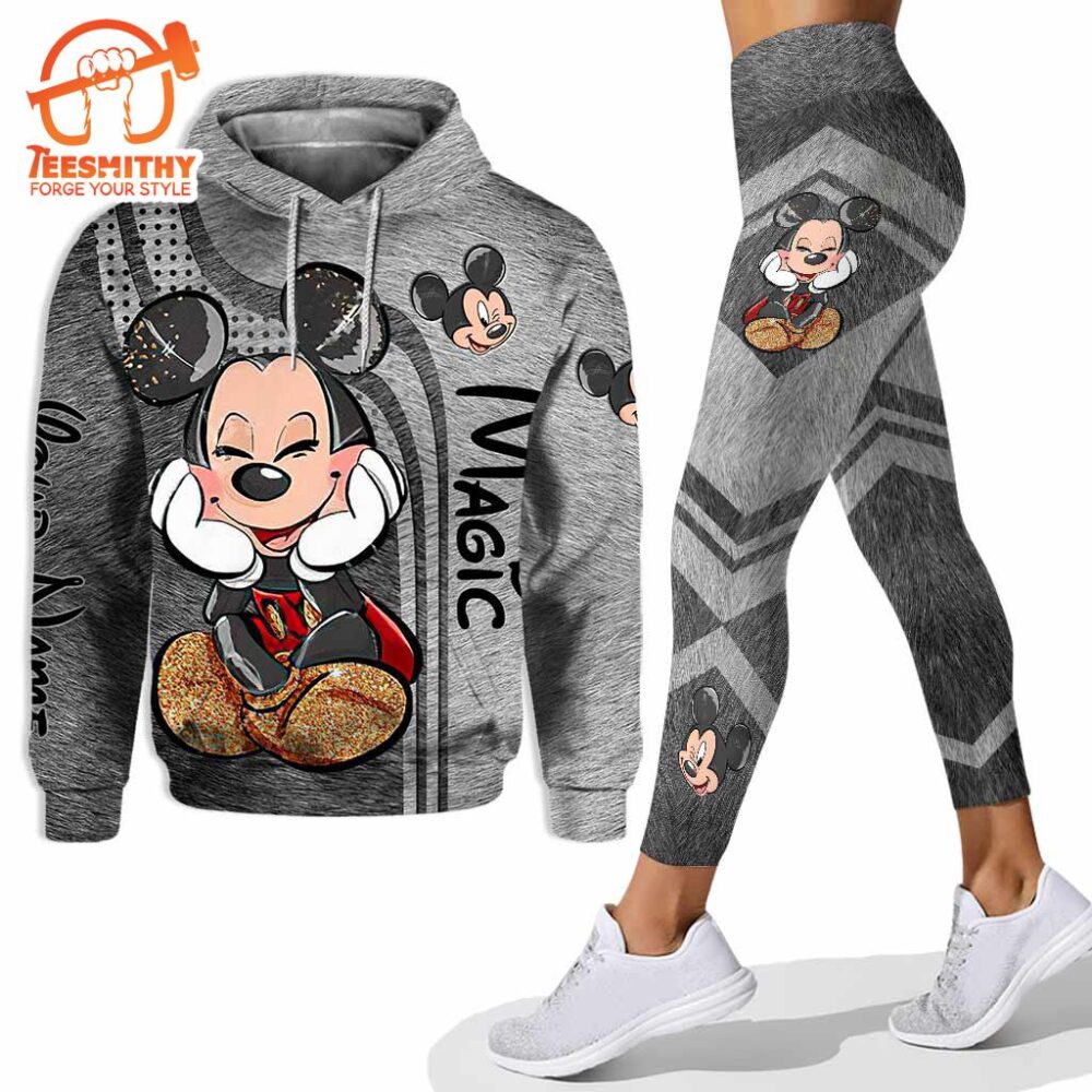 Cute Mickey Ears – Personalized Hoodie and Leggings