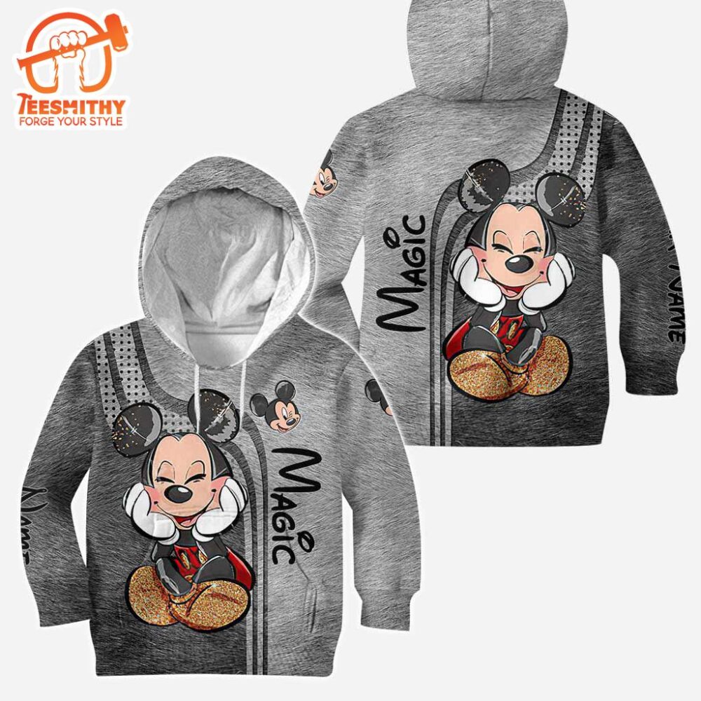 Cute Mickey Ears – Personalized Hoodie and Leggings