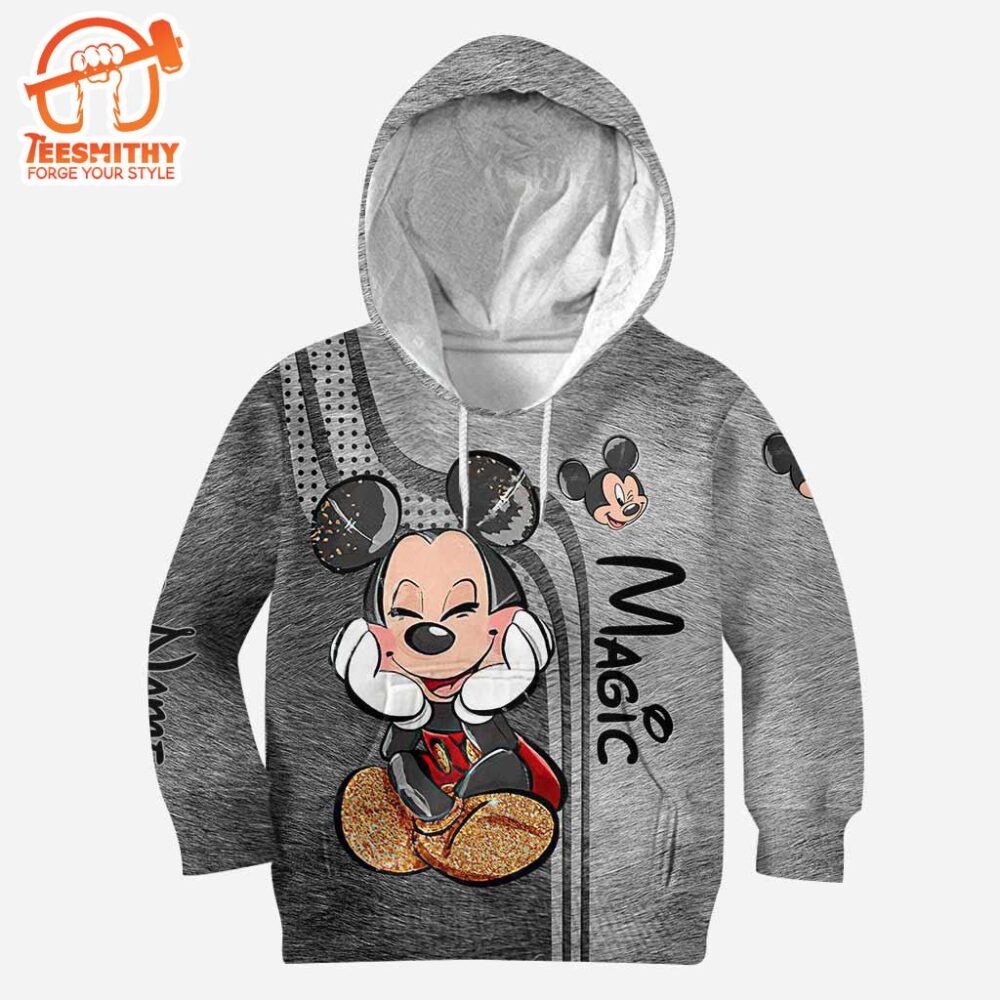 Cute Mickey Ears – Personalized Hoodie and Leggings