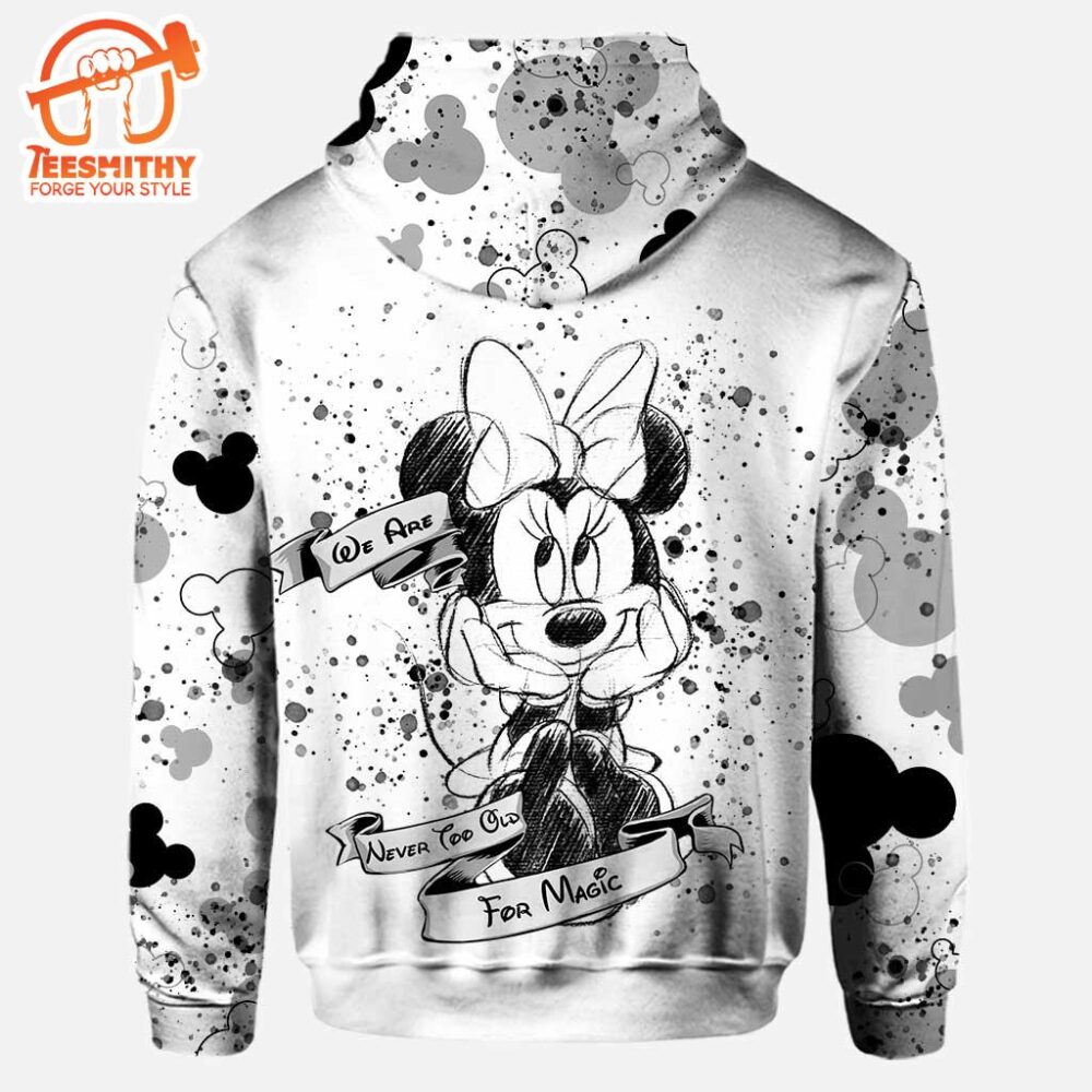 Cute Mickey Mouse Ears – Personalized Hoodie and Leggings