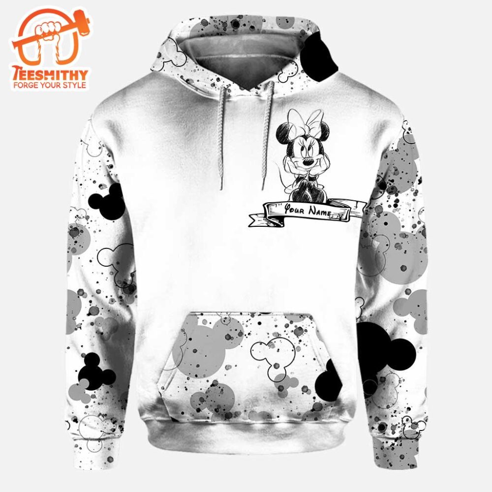 Cute Mickey Mouse Ears – Personalized Hoodie and Leggings