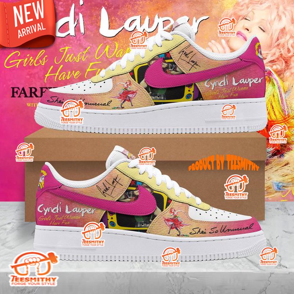 Cyndi Lauper Girls Just Wanna Have Fun Air Force 1 Shoes