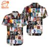 Dadvid Bowie Album Collage Hawaiian Shirt