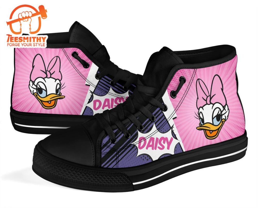 Daisy Duck High Top Shoes Custom