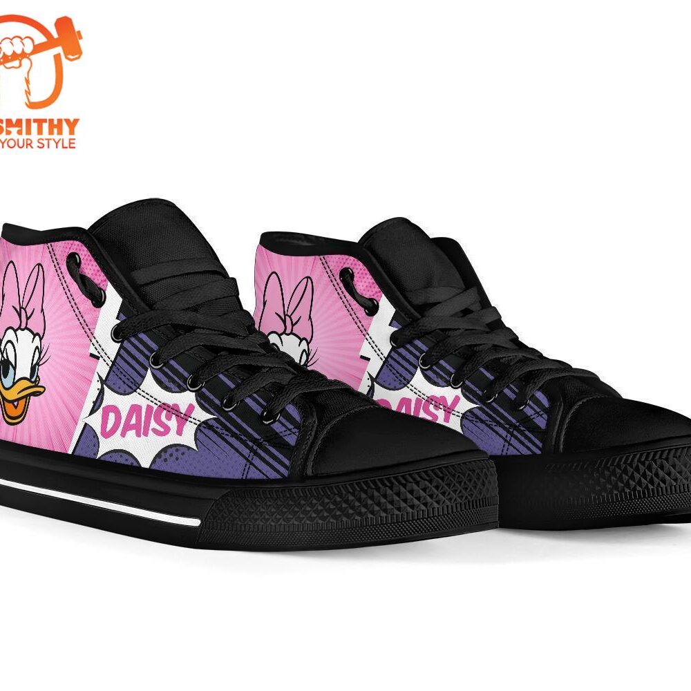 Daisy Duck High Top Shoes Custom