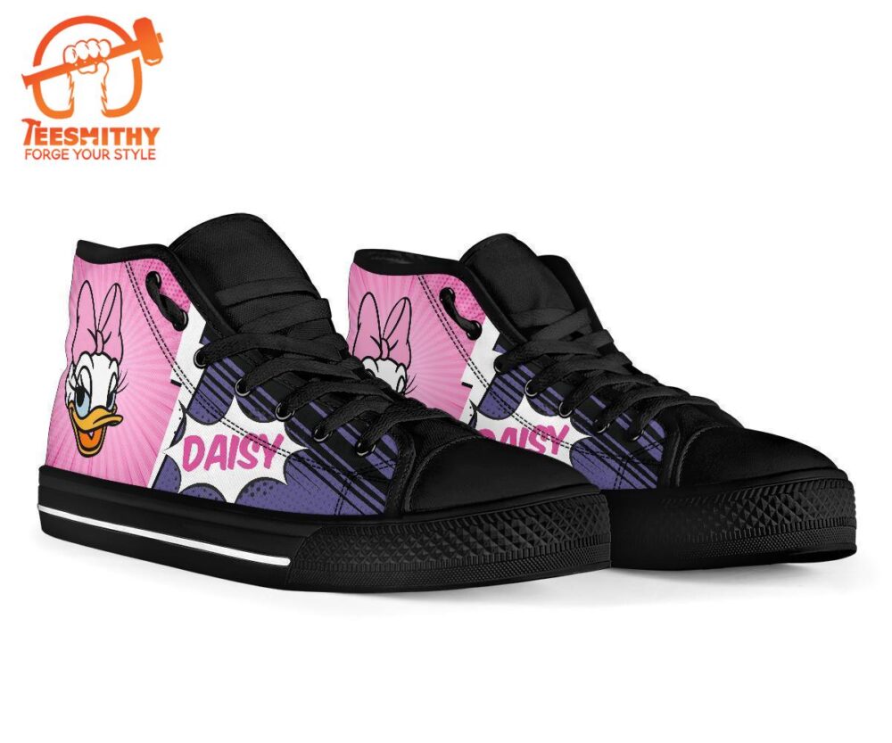 Daisy Duck High Top Shoes Custom