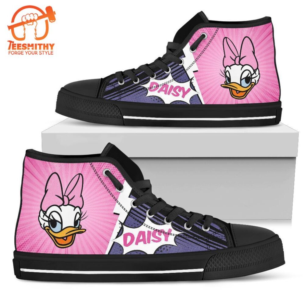 Daisy Duck High Top Shoes Custom