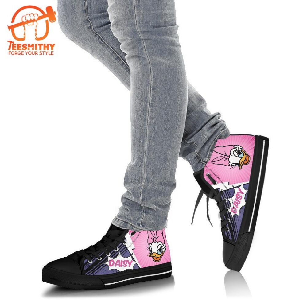 Daisy Duck High Top Shoes Custom