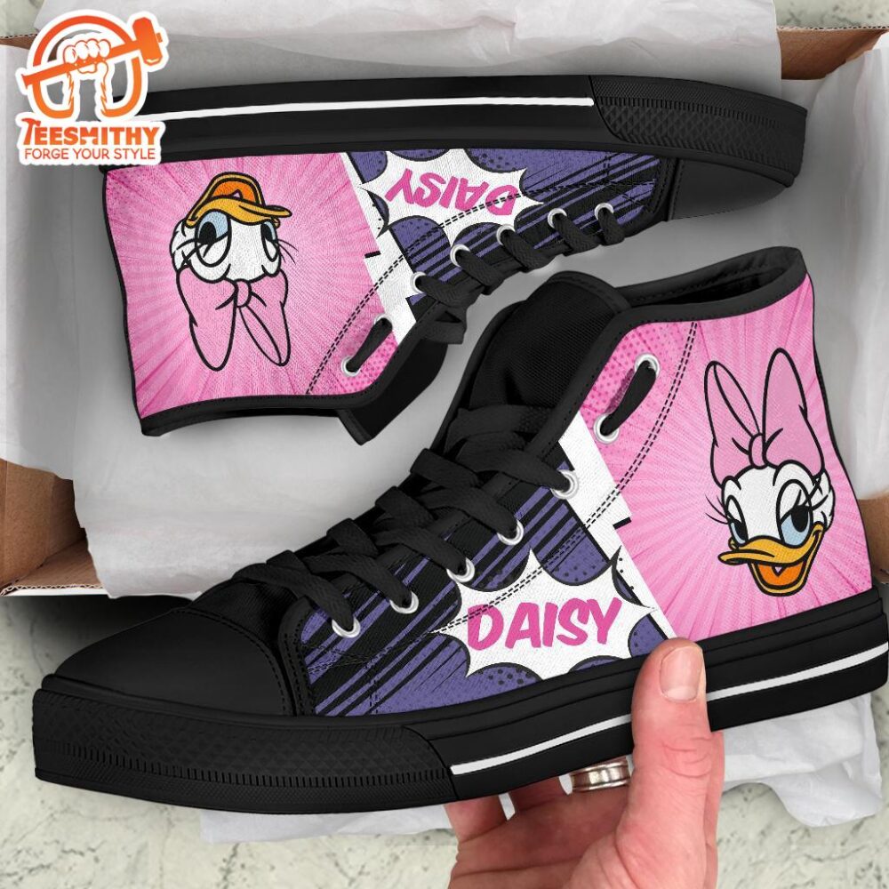 Daisy Duck High Top Shoes Custom