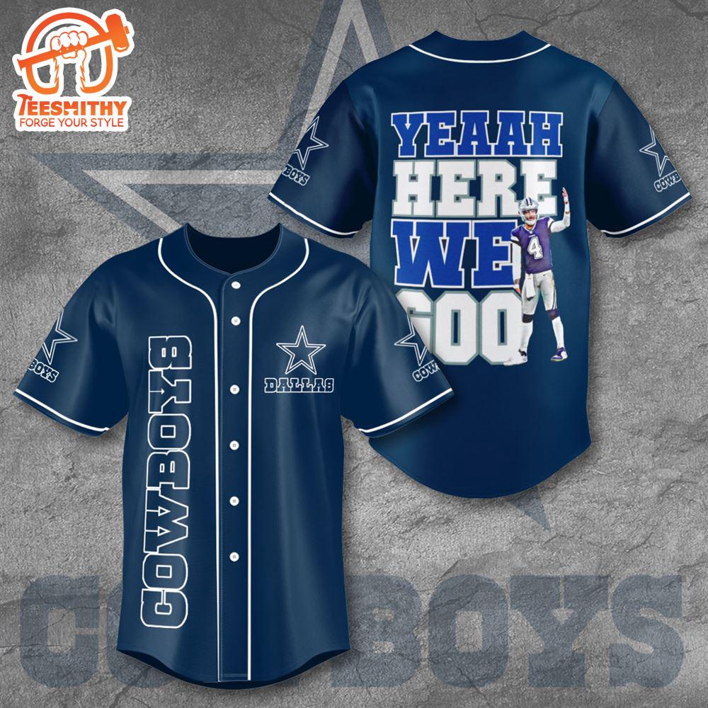 Dallas Cowboys Baseball Jersey Gift For Fan