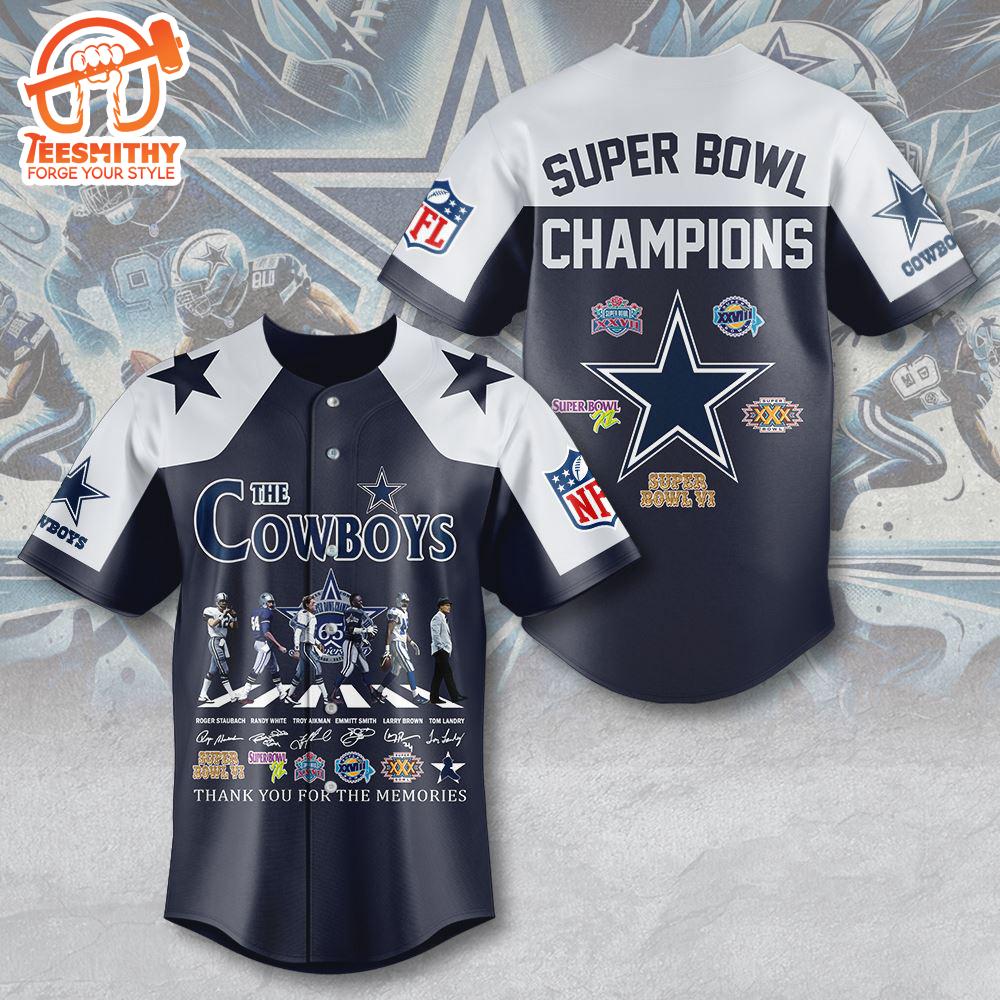 Dallas Cowboys Trendding For Fans Baseball Jersey Shirt, For Gift Fans Jersey