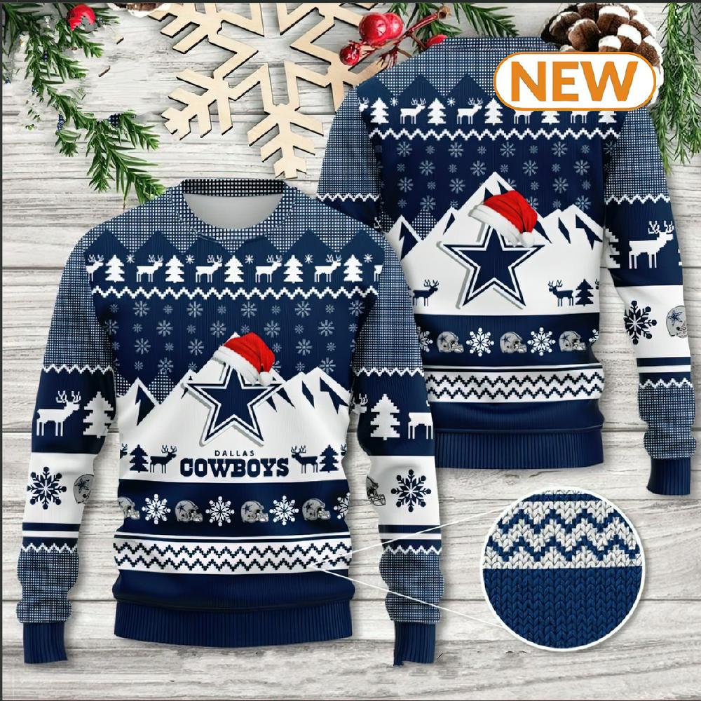 Dallas Cowboys Ugly Christmas Sweater Shirt, Sweatshirt