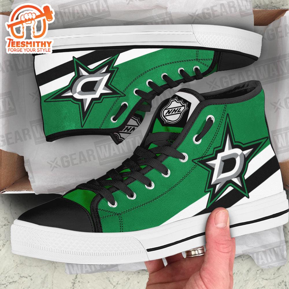 Dallas Stars High Top Shoes Custom Sneakers