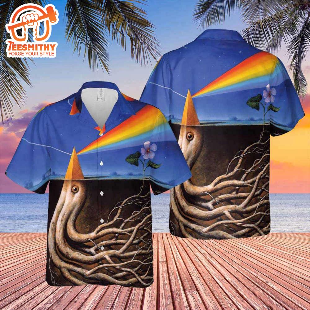 Dark Side Of the Root Art Pink Floyd Hawaiian Shirt