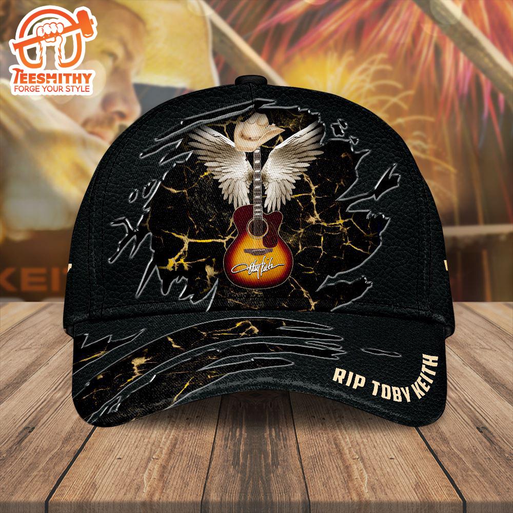 Dark Toby Keith Guitar Wings, Patriotic Songs, Southern Rock, Toby Keith Classic Cap