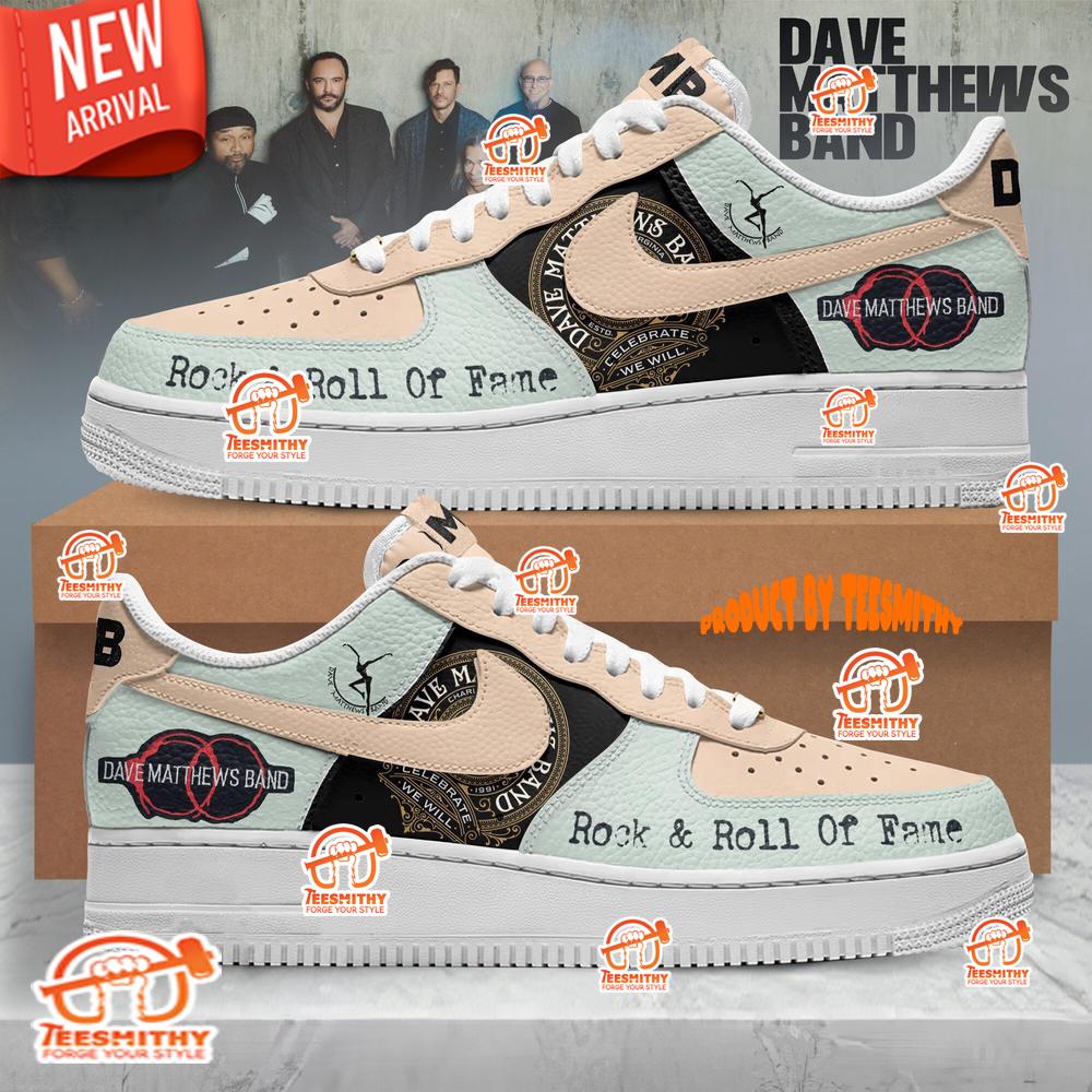 Dave Matthews Band Rock & Roll Of Fame Limited Edition Air Force 1 Shoes