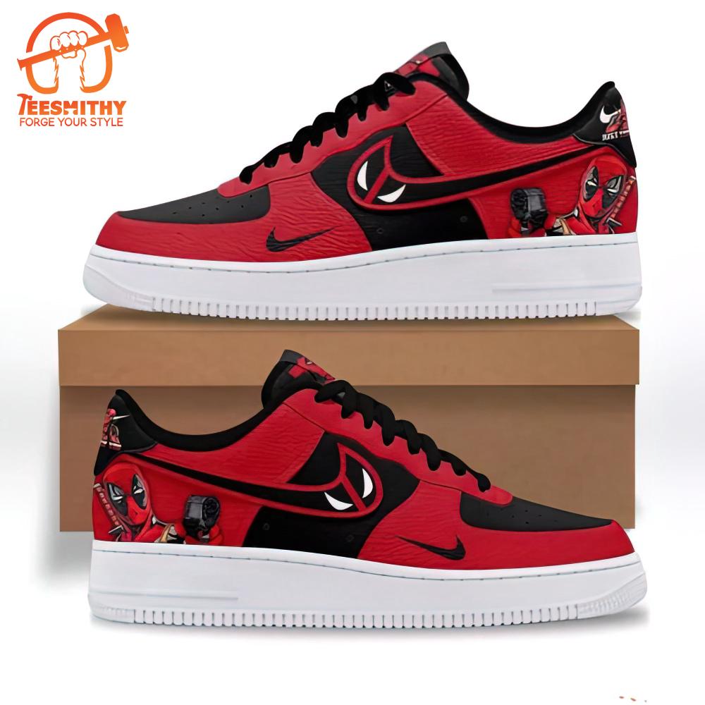 Deadpool Movies Fans Gift Air Forcee 1 Shoes Sneaker