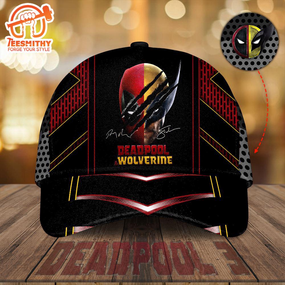 Deadpool x Wolverine Classic Cap 3D Hat Trendding New