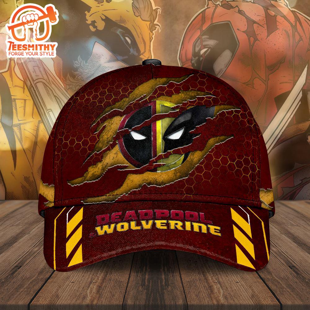 Deadpool x Wolverine Merry Christmas 3D Cap Hat Gift For Fans