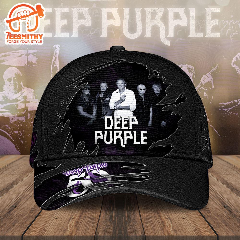 Deep Purple Classic Cap Hat 3D For Women And Men