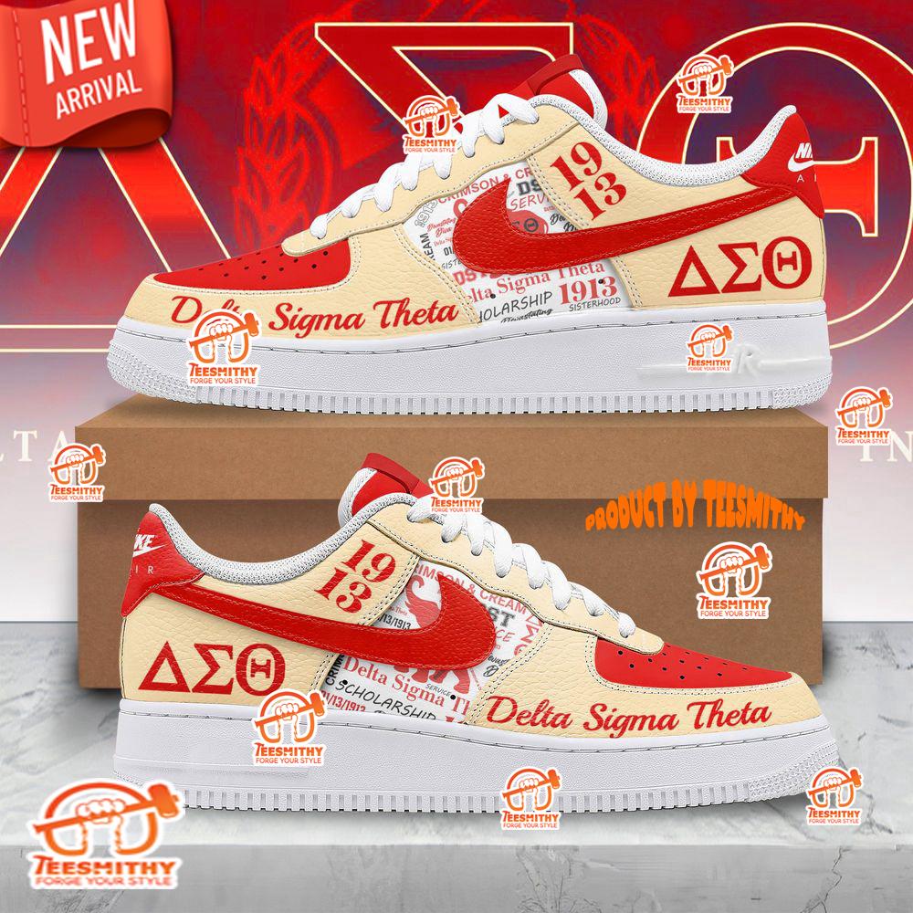 Delta Sigma Theta 1913 Limited Edition Nike Air Force 1 Shoes