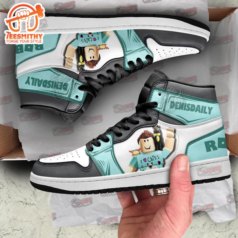 DenisDaily Air Jordan 1 Sneakers Custom For Gamer