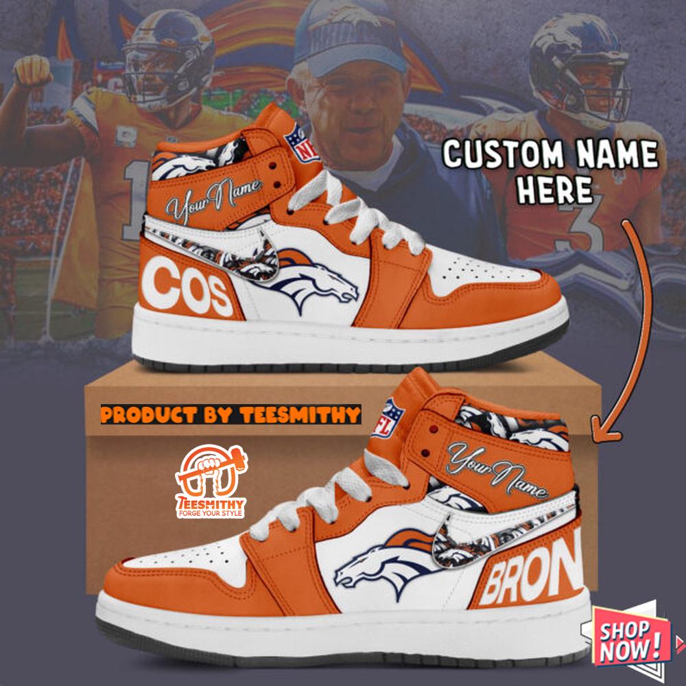 Denver Broncos Air Jordan 1 Shoes