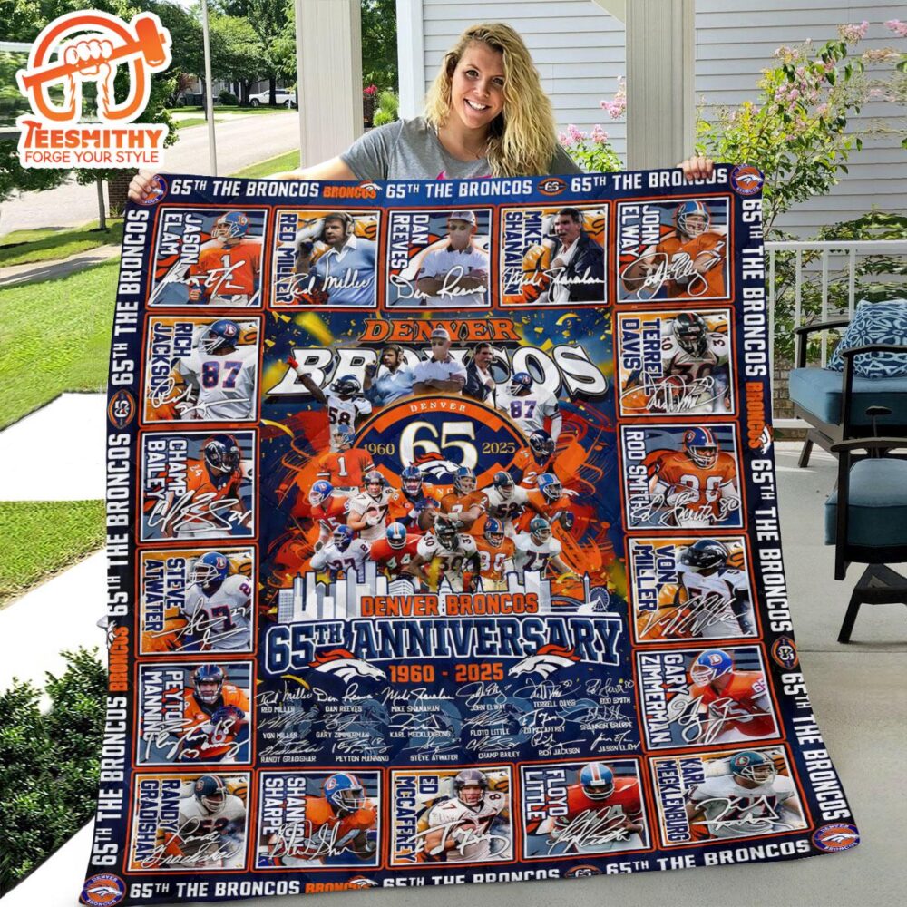 Denver Broncos Merry Christmas 2024 For Fan Blanket