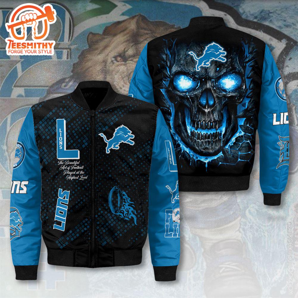 Detroit Lions 3D Bomber Jacket