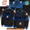 Detroit Lions Back In Black NFL Baseball Jacket 2024