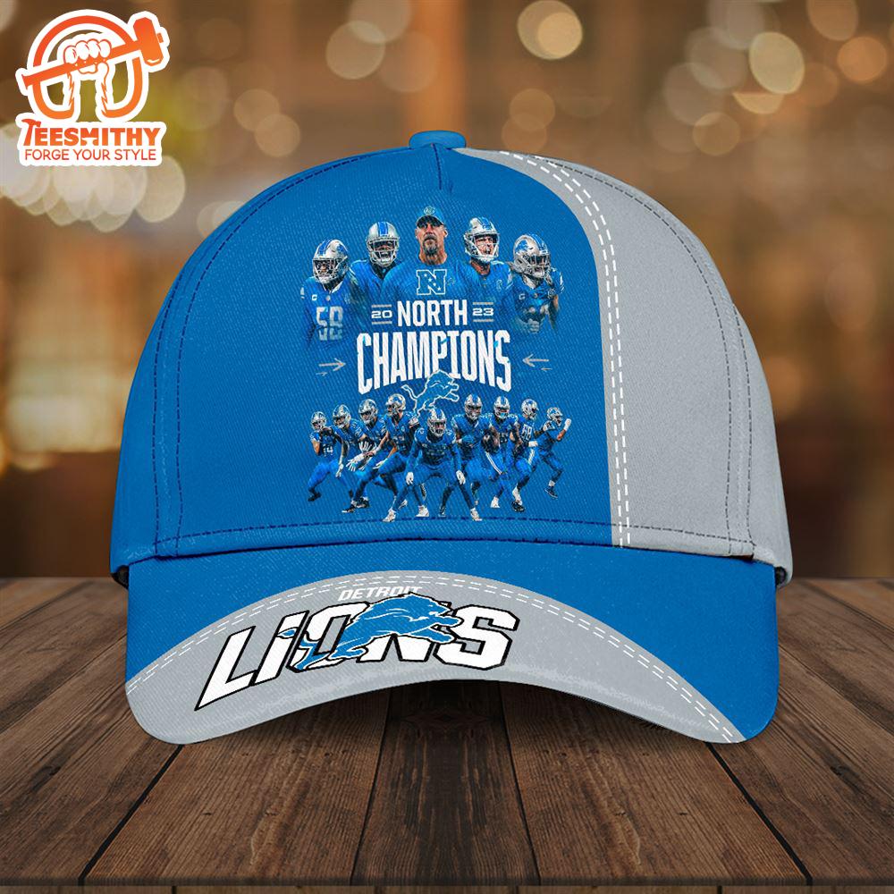 Detroit Lions Classic Cap Hat 3D For Women And Men