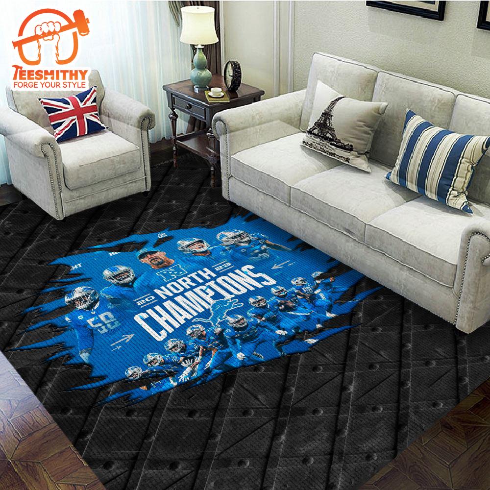 Detroit Lions Rectangular Rug