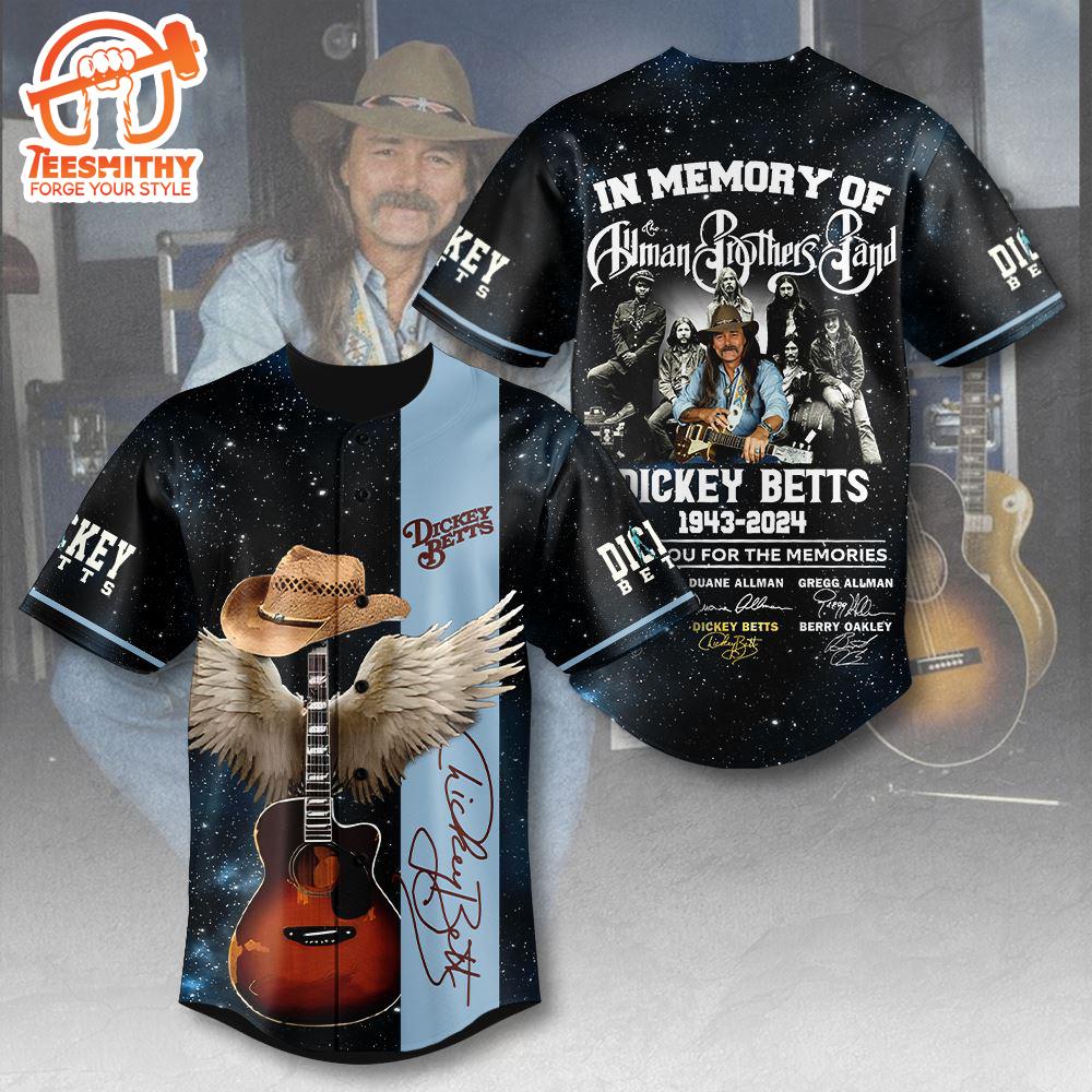 Dickey Betts Baseball Jersey Gift For Fan