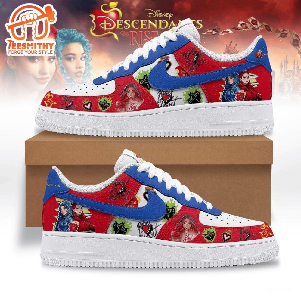 Disney Descendants The Rise Air Forcee 1 Sneaker