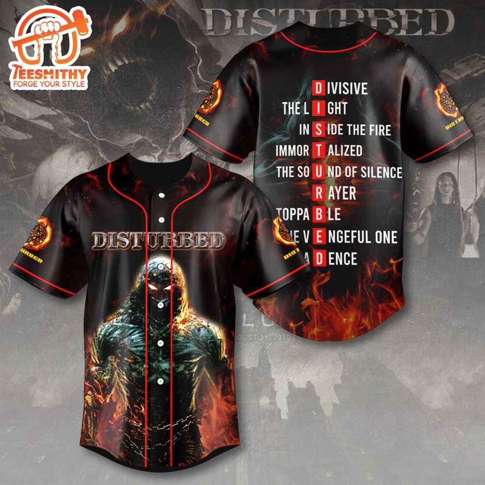 Disturbed Baseball Jersey Gift For Fan